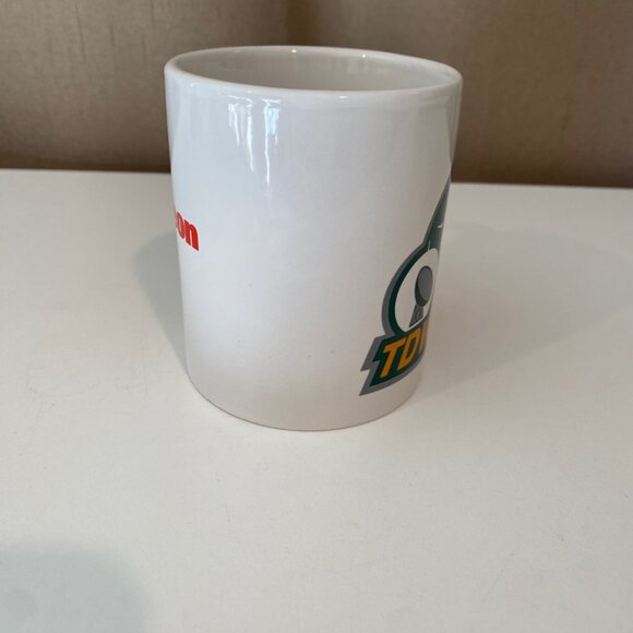 Vintage Raytheon TDWR Radio Station Mug White Ceramic‎ 3.75” - Picture 2 of 5
